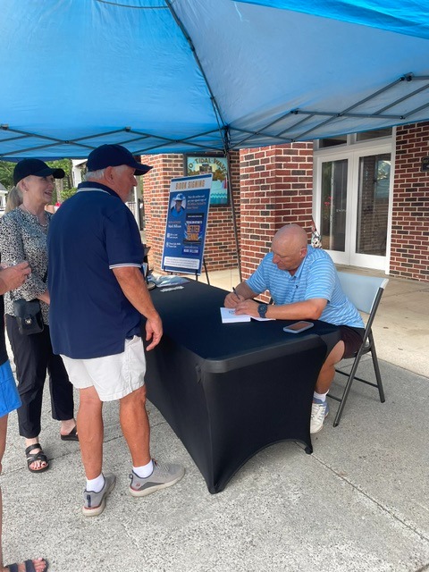 Book signing photo